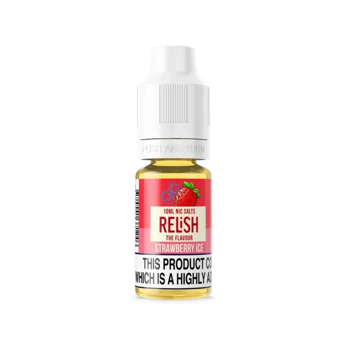 Relish Strawberry Ice 10ml Nic Salt