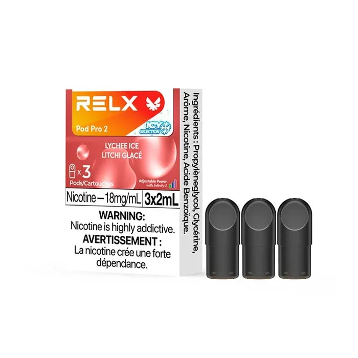 RELX Pod Pro 2 – Lychee Ice (3 Pack)