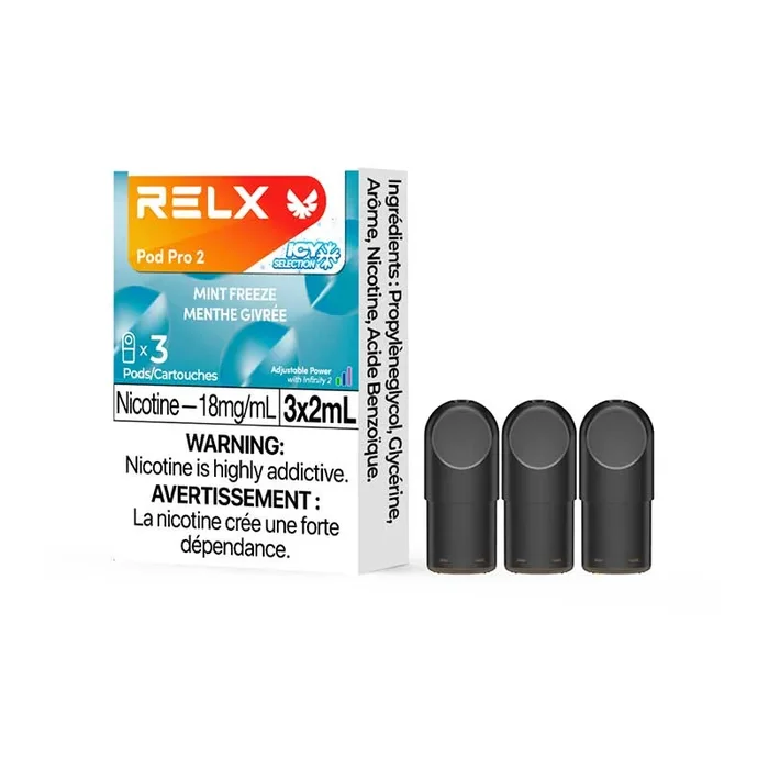 RELX Pod Pro 2 – Mint Freeze (3 Pack)