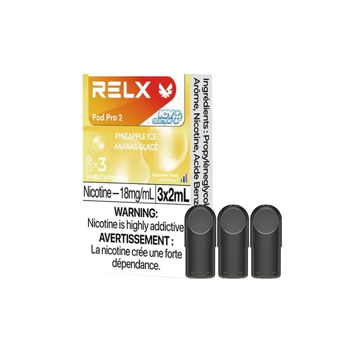 RELX Pod Pro 2 – Pineapple Ice (3 pack) (ON)