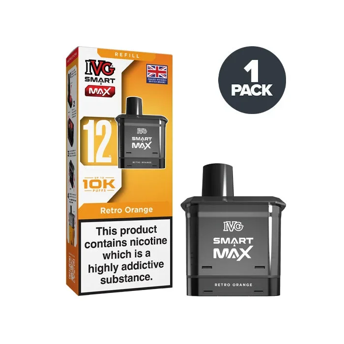 Retro Orange IVG Smart Max Prefilled Pods