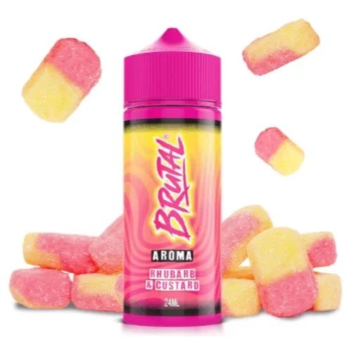 Rhubarb & Custard 24ml (Longfill) (Just Juice)