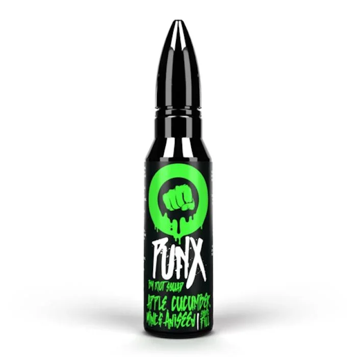 Riot Punx Apple Cucumber Mint & Aniseed 50ml E-Liquid