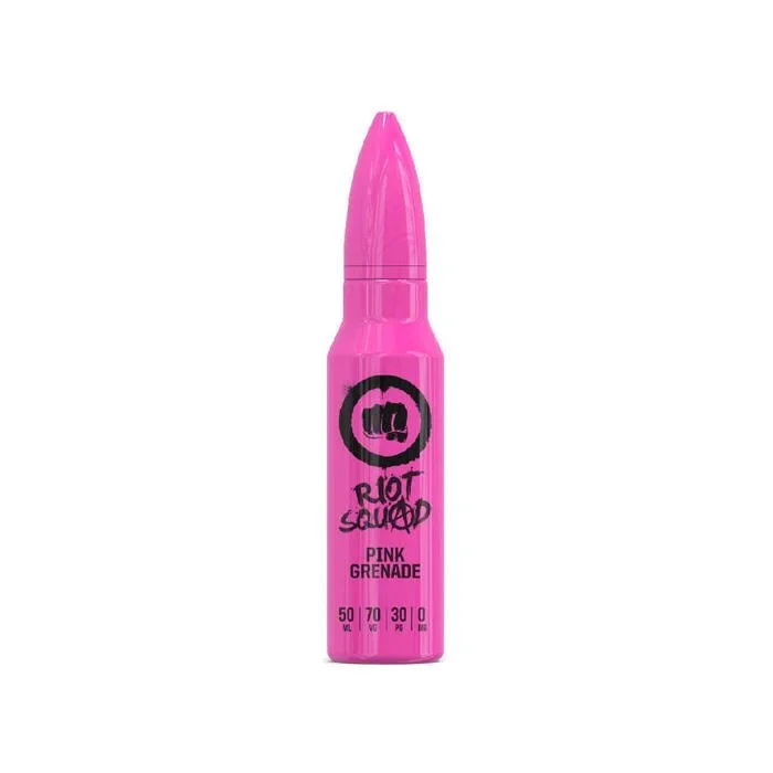 Riot Squad – Pink Grenade 50ml Short Fill E-Liquid