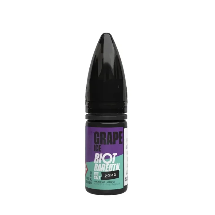 Riot Squad BAR Edition Grape Ice 10ml Nic Salt E-liquid