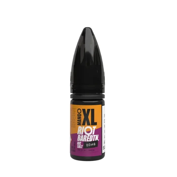 Riot Squad BAR Edition Mango XL 10ml Nic Salt E-liquid
