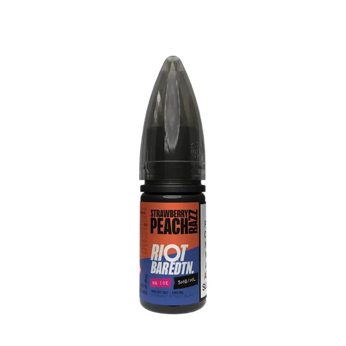 Riot Squad BAR Edition No Ice – Strawberry Peach Razz 10ml Nic Salt E-liquid