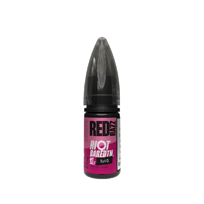 Riot Squad BAR Edition Red Razz 10ml Nic Salt E-liquid