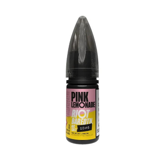 Riot Squad BAR EDTN Pink Lemonade 10ml Nic Salt E-Liquid
