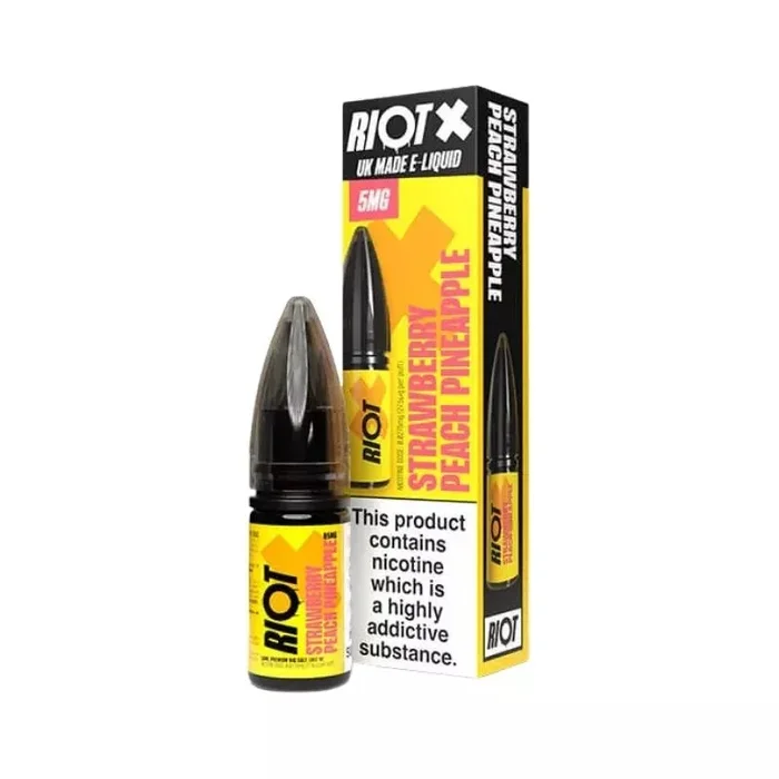 Riot X Strawberry Peach Pineapple Nic Salt 10ml
