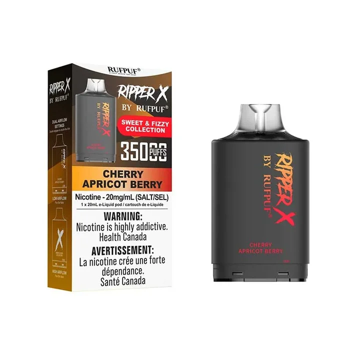 Ripper X Pod by Rufpuf 35K – Cherry Apricot Berry (ON)