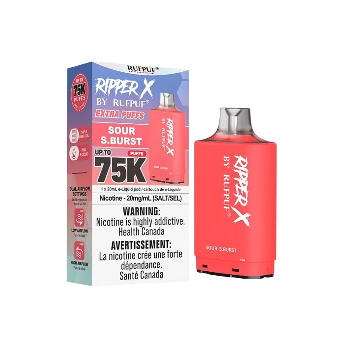 Ripper X Pod by Rufpuf 75K – Sour S. Burst
