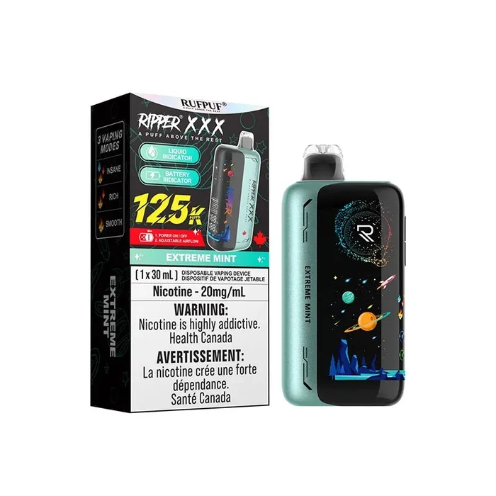 Ripper XXX 125K Disposable – Extreme Mint