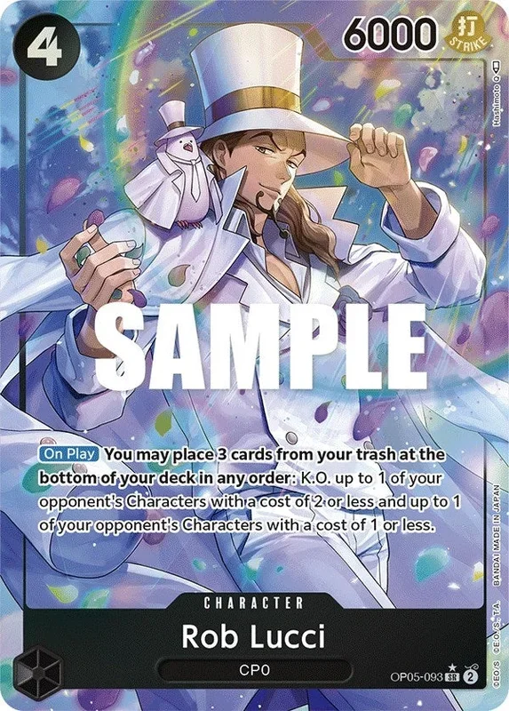 Rob Lucci (093) (Alternate Art) (OP05-093) (OP05)