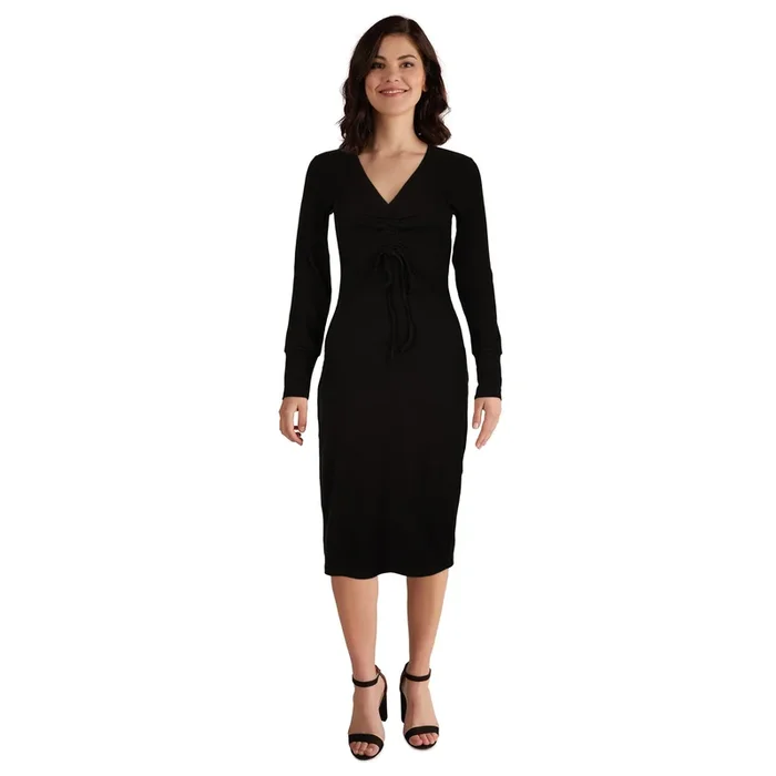 Robe chandail midi en tricot lily morgan pour femmes