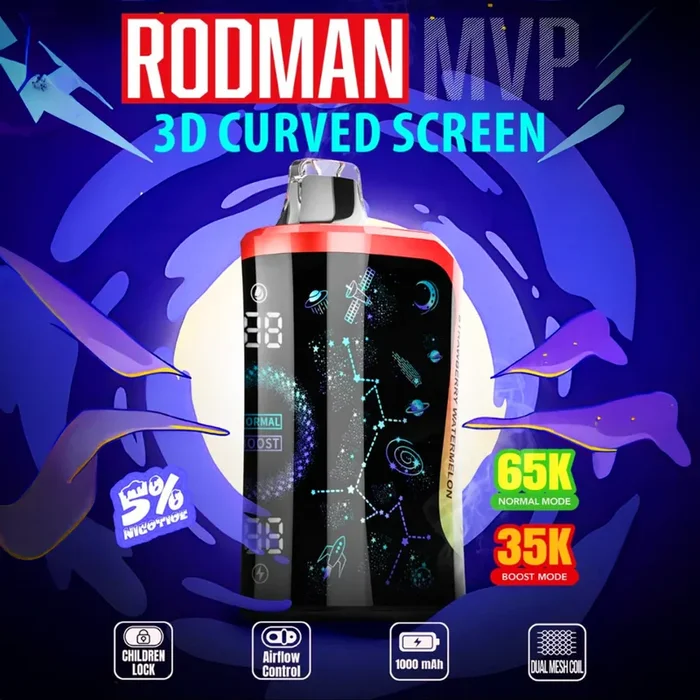 RODMAN MVP 65K Puff Disposable Device – 65,000 Puffs