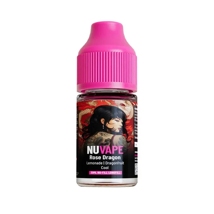 Rose Dragon 30ml Longfill E-Liquid by Nu-Fill