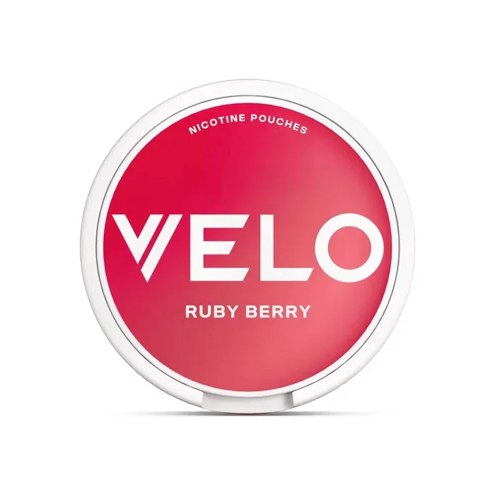 Ruby Berry Velo Mini Nicotine Pouches