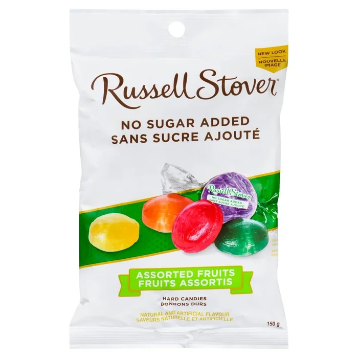 Russell Stover Bonbons Durs Fruits Assortis, 150 g