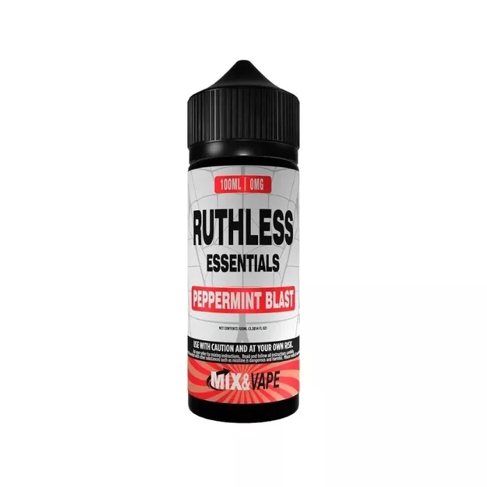 Ruthless Essentials Peppermint Blast 100ml Shortfill