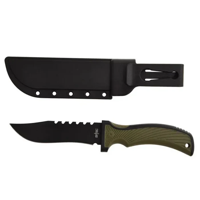 S-TEC – 9″ Hunting Knife w/ Sheath