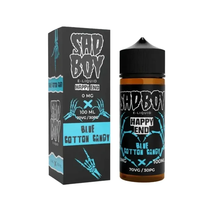 Sadboy Blue Cotton Candy 100ml E-liquid