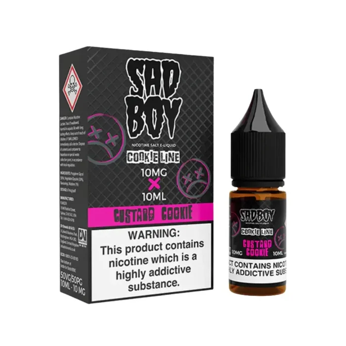 Sadboy Custard Cookie 10ml Nic Salt