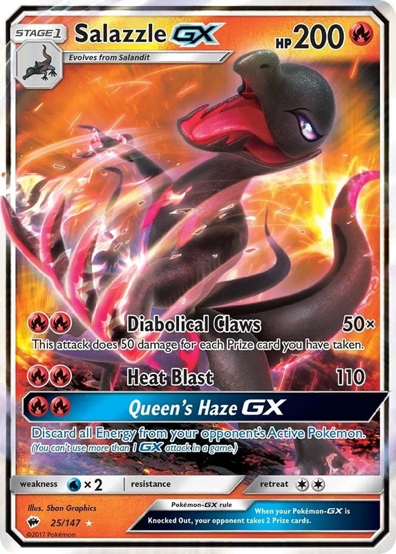 Salazzle GX (25/147) (SM03)