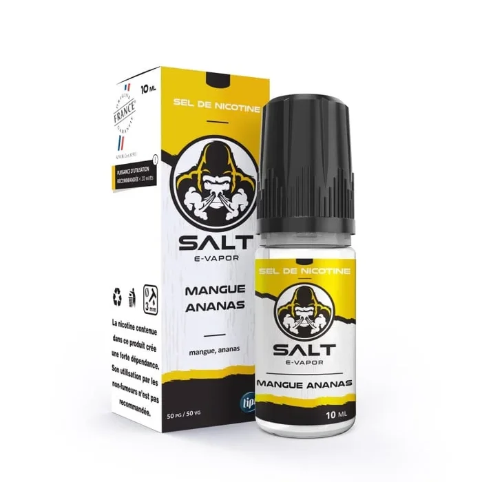 SALT E-VAPOR – Mangue Ananas – Sal de Nicotina 10ml