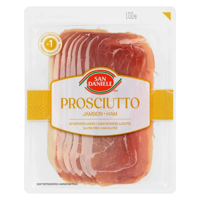 San Daniele Prosciutto Ham, 100-g