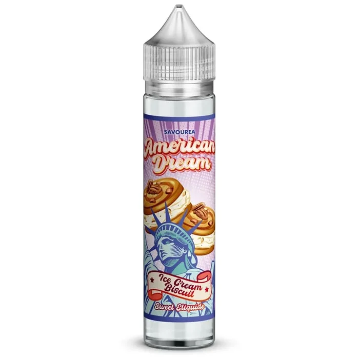 SAVOUREA American Dream Ice Cream Biscuit – E-liquido 50ml/100ml