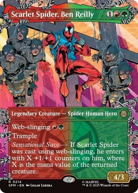 Scarlet Spider, Ben Reilly (Borderless) (214) (SPM)