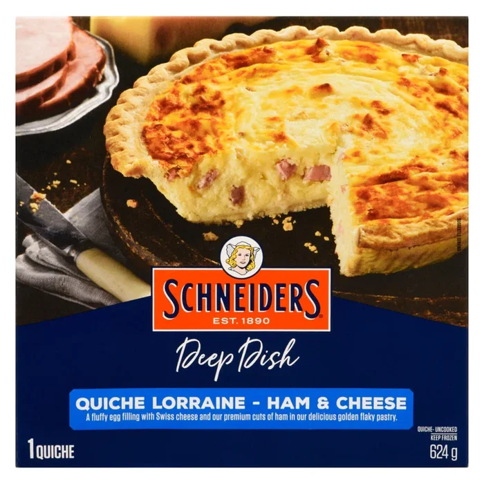 Schneiders Ham & Cheese Quiche Lorraine, 624-g