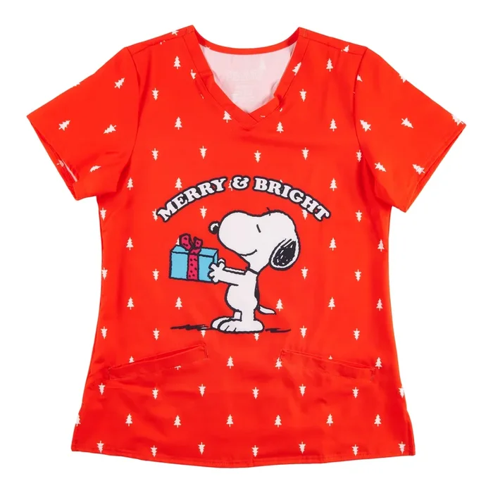 Scooby Doo Licensed Women’s Scrub Top