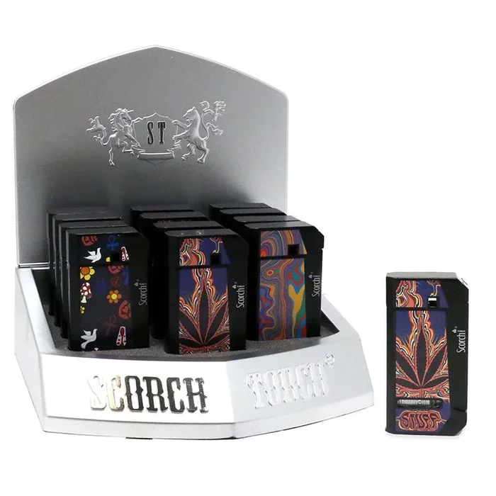 Scorch Torch – Kush Leaf Side Press Torch