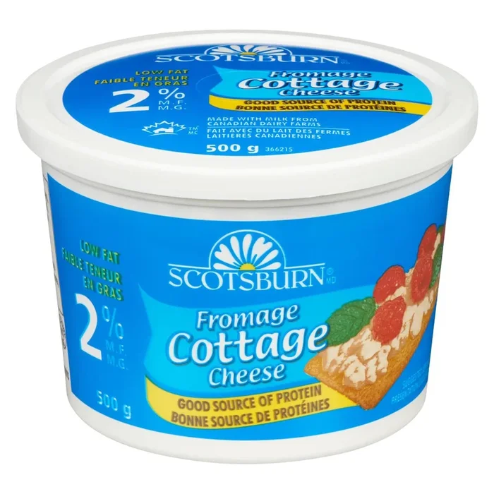 Scotsburn Cottage Cheese 2 % M.F., 500-g