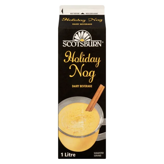 Scotsburn Dairy Beverage Holiday Nog, 1-L
