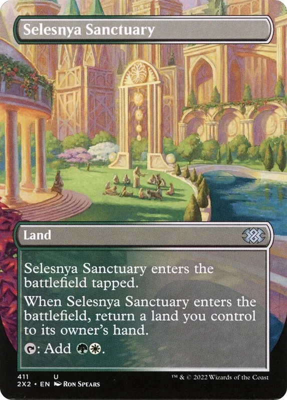 Selesnya Sanctuary (Borderless) (411) (2X2)