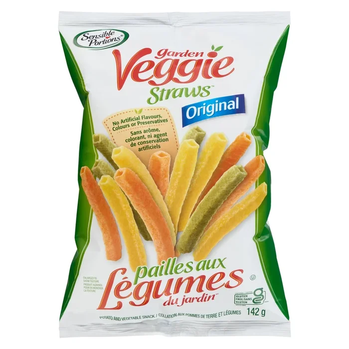 Sensible Portions Original Garden Veggie Straws – 142g