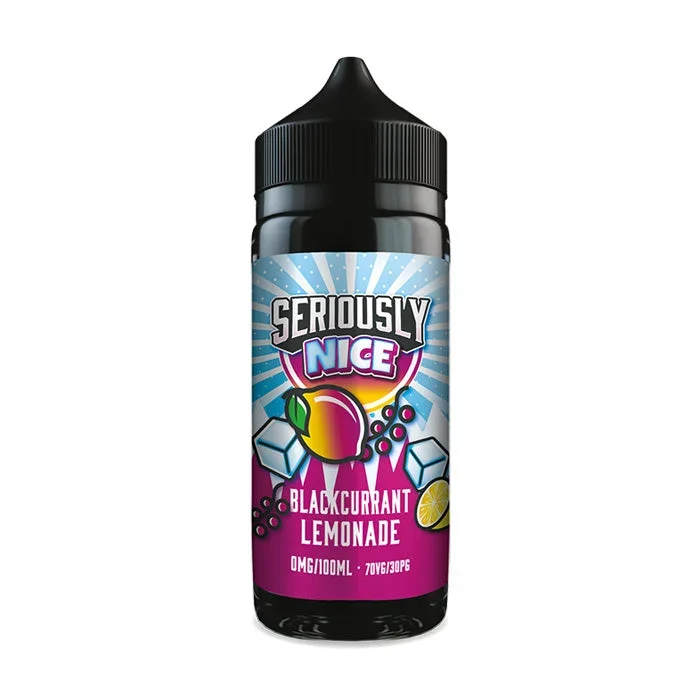 Seriously Nice Blackcurrant Lemonade – 100ml Shortfill E-Liquid
