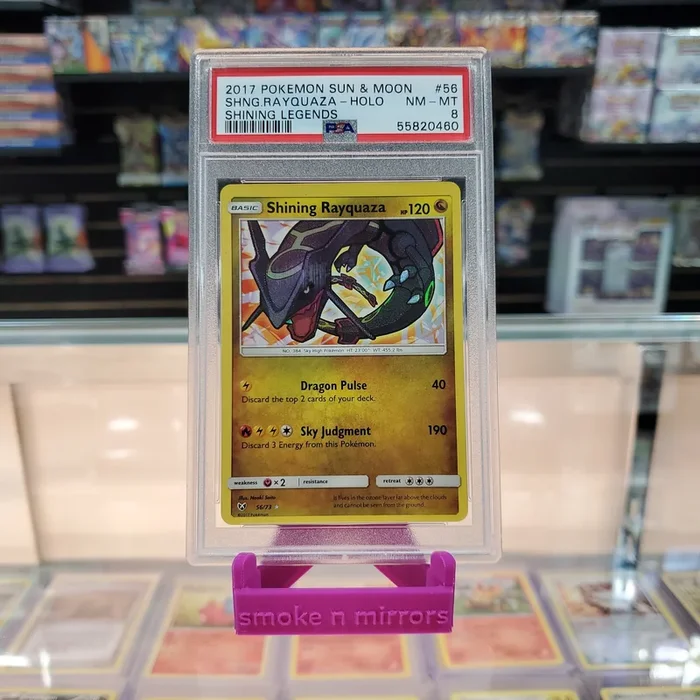 Shining Rayquaza – Shining Legends: PSA 8