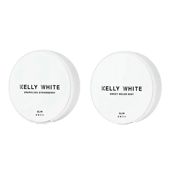 Short Dated :: 10mg Kelly White Medium Slim Nicotine Pouches – 20 Pouches