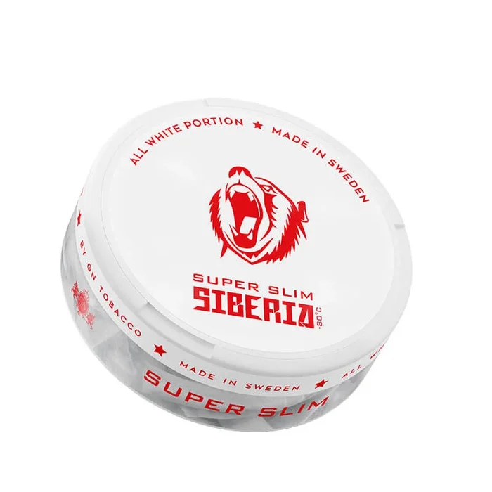 Siberia Super Slim Nic Pouch 13mg – 20 Pouches
