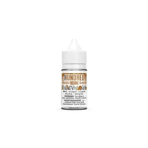 Sinful Salt Nic Juice by Hundred (ON)