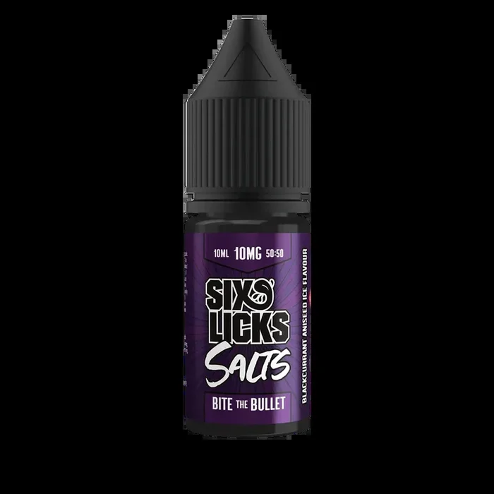 Six Licks – Bite the Bullet Nic Salt – 10ml
