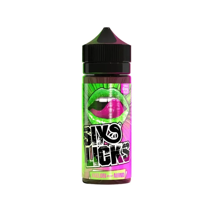 Six Licks Melon on My Mind 100ml Shortfill E-liquid