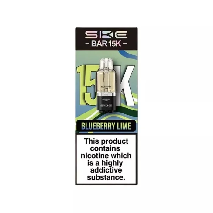 SKE Bar 15K Blueberry Lime Refill Pods