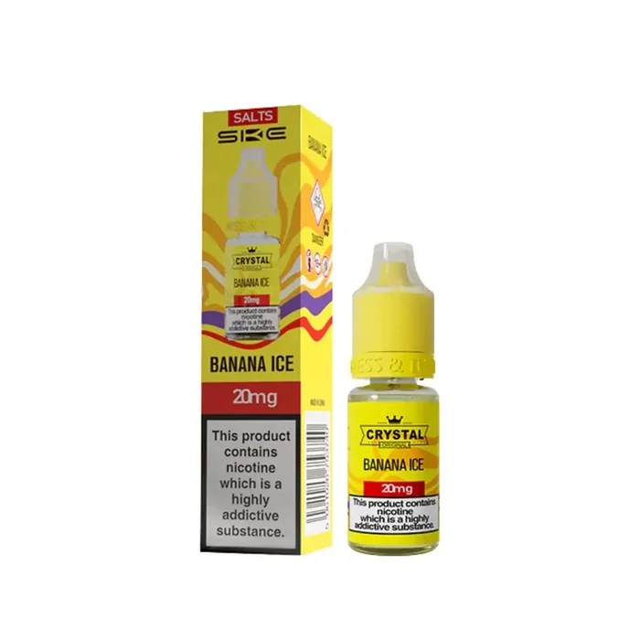 SKE Crystal Banana Ice 10ml Nic Salt E-liquid