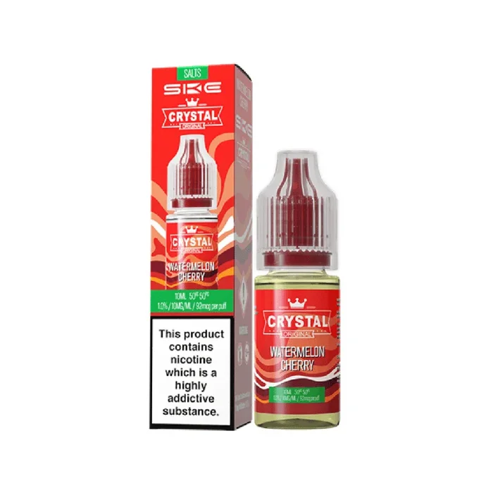 SKE Crystal Watermelon Cherry 10ml Nic Salt E-liquid