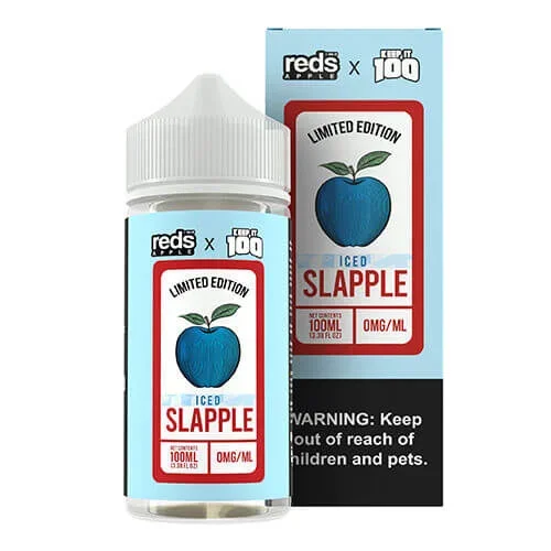 Slapple Iced by 7 Daze Reds x Keep It 100 100ml